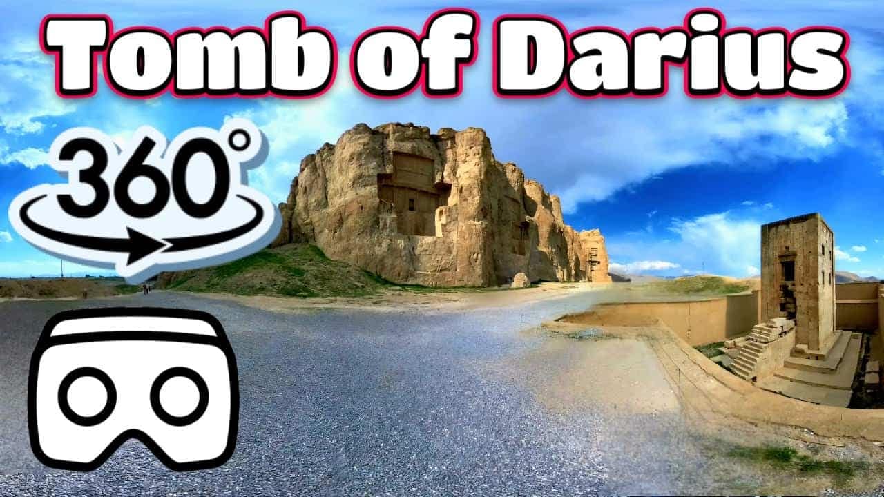 Darius the Great’s tomb rises from the cliffs of Naqsh-e Rostam—step inside in full 360° and unlock ancient Persia’s royal secrets.